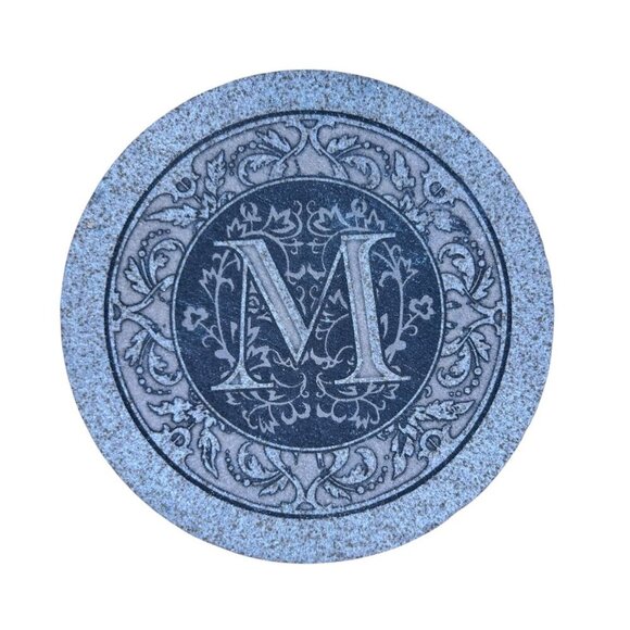 Thirstystone M Monogram Drink Coasters Holder Preppy Kitchen Bar - Picture 4 of 5